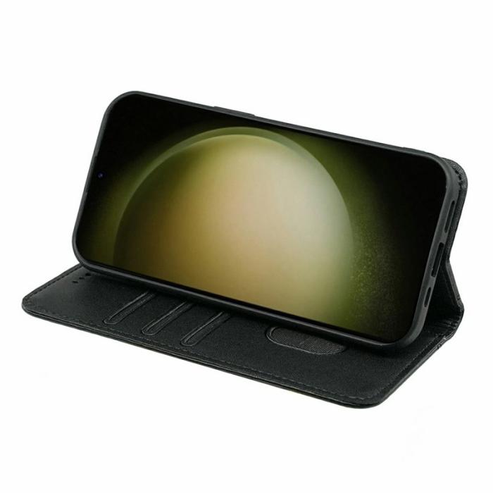 OEM - Plånboksfodral för Samsung Galaxy S26 Plus Magnetiskt Konstläder - Svart