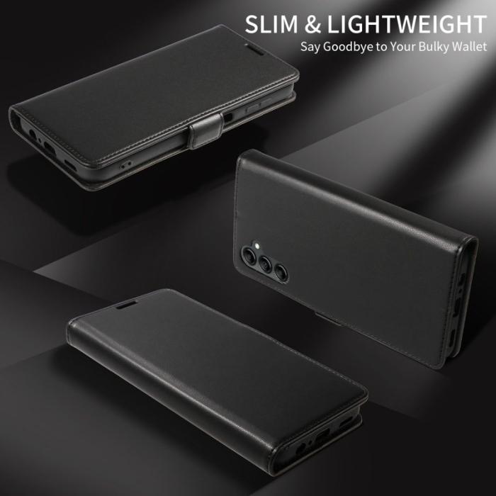 OEM - Plånboksfodral för Samsung Galaxy S26 Plus Magnetiskt RFID - Svart