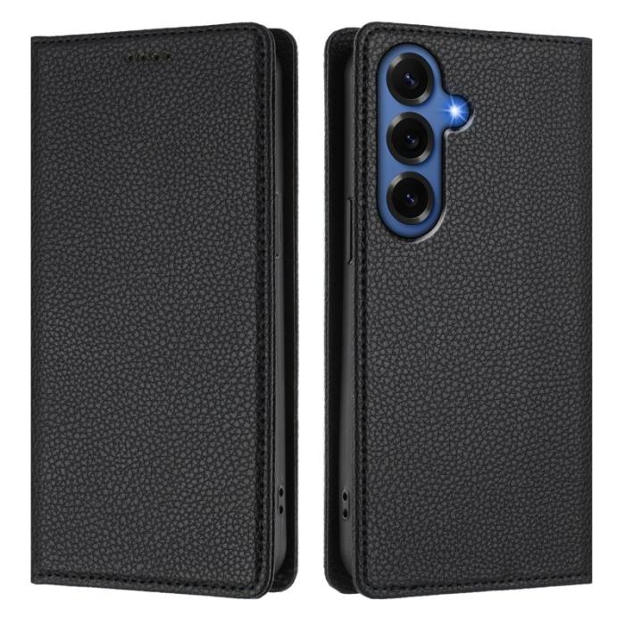 OEM - Plånboksfodral för Samsung Galaxy S26 Plus RFID Blocking Konstläder - Svart