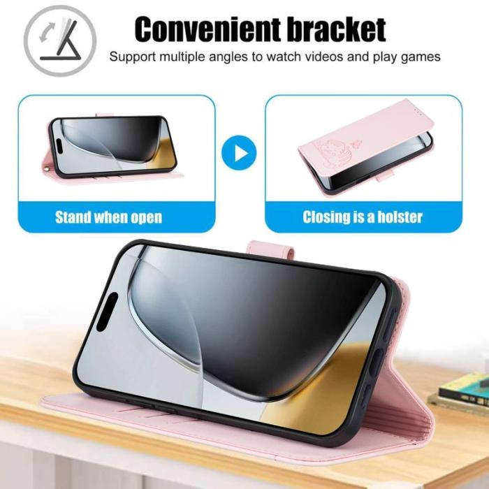 OEM - Plånboksfodral för Samsung Galaxy S26 Plus RFID Blocking - Rosa