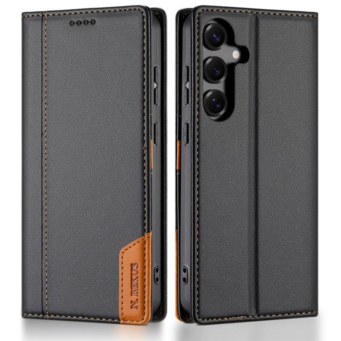 N.BEKUS - N.BEKUS Plånboksfodral för Samsung Galaxy S26 Plus RFID Blocking - Svart