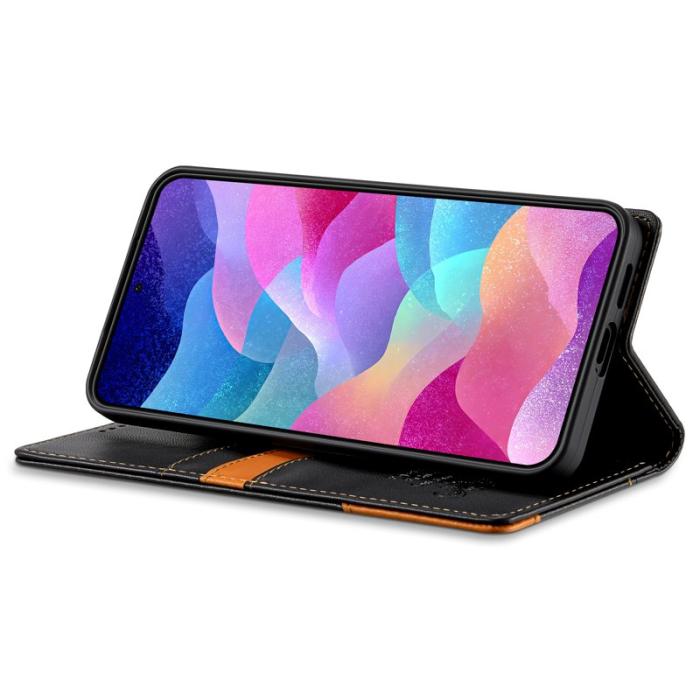 N.BEKUS - N.BEKUS Plånboksfodral för Samsung Galaxy S26 Plus RFID Blocking - Svart