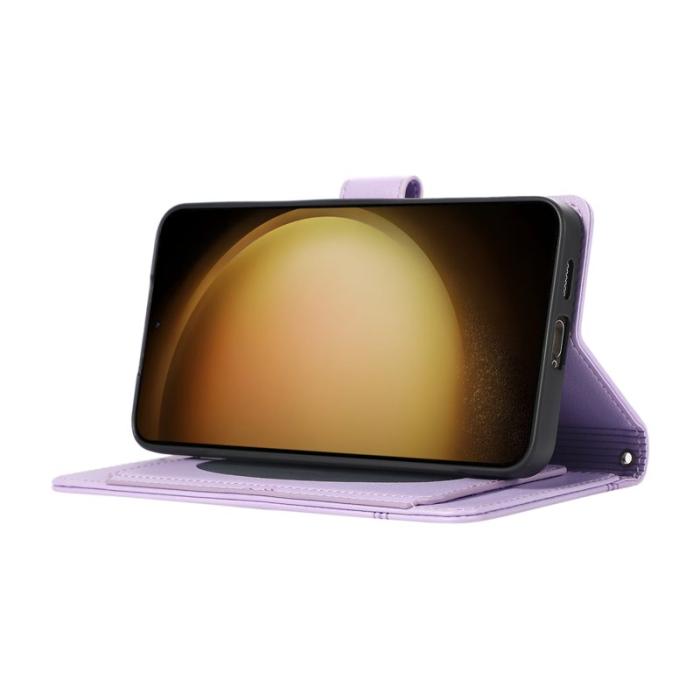 OEM - Mobilfodral för Samsung Galaxy S26 Plus TKonstläder - Lila