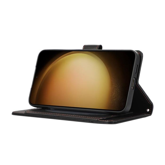 OEM - Mobilfodral för Samsung Galaxy S26 TKonstläder - Svart