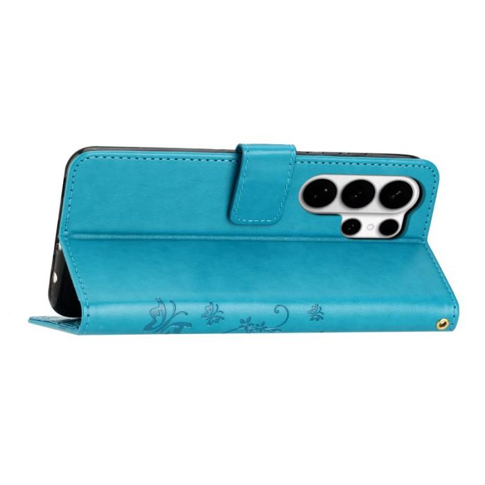 OEM - Plånboksfodral för Samsung Galaxy S26 Ultra Konstläder - Blå