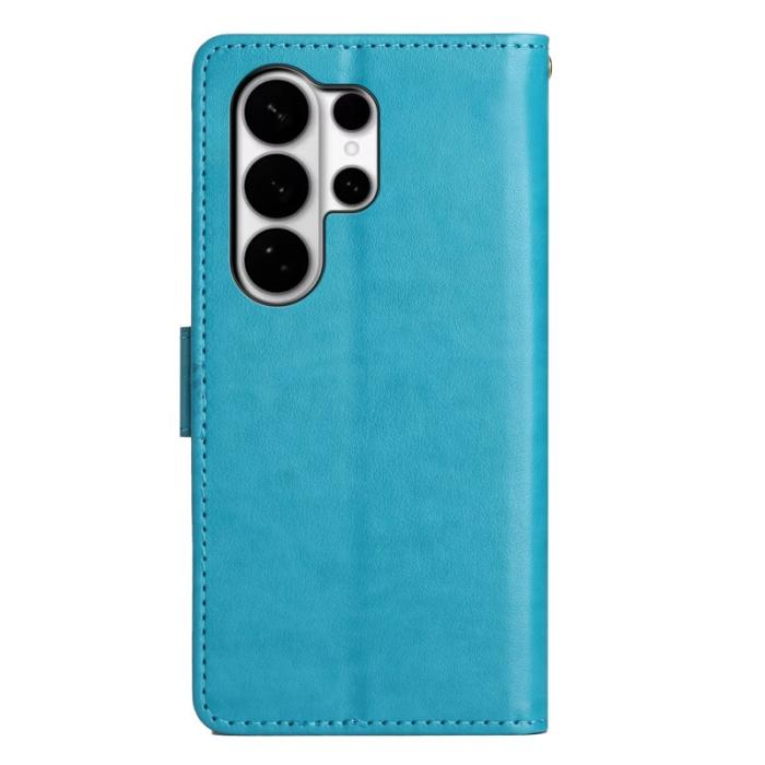 OEM - Plånboksfodral för Samsung Galaxy S26 Ultra Konstläder - Blå