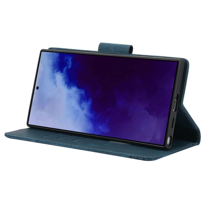 OEM - Plånboksfodral för Samsung Galaxy S26 Ultra Konstläder - Blå