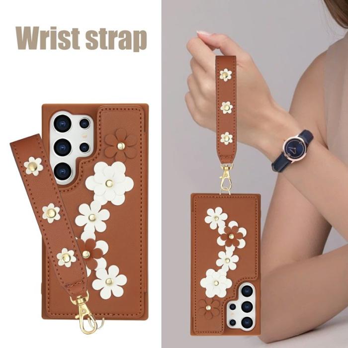 OEM - Mobilfodral för Samsung Galaxy S26 Ultra Konstläder - Brun