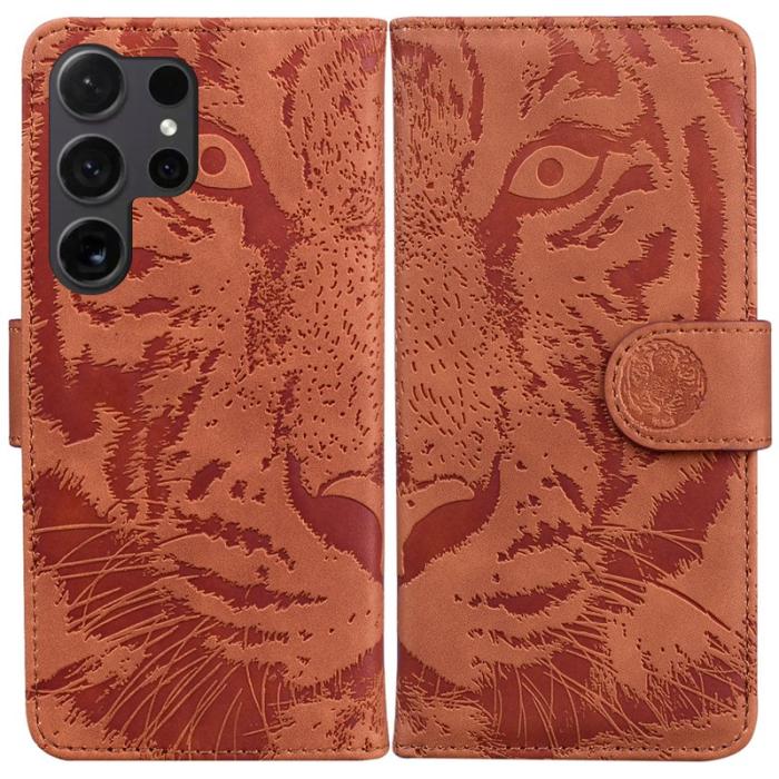 OEM - Plånboksfodral för Samsung Galaxy S26 Ultra Konstläder - Brun