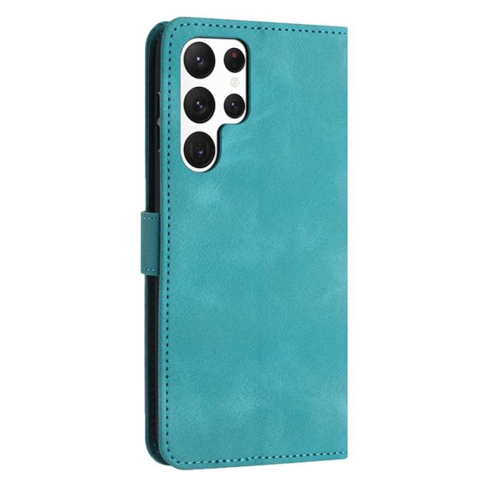 OEM - Plånboksfodral för Samsung Galaxy S26 Ultra Konstläder - Grön