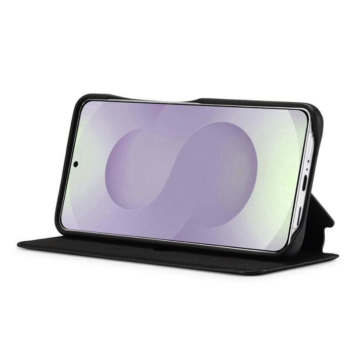 LC.imeeke - LC.IMEEKE Mobilfodral för Samsung Galaxy S26 Ultra Konstläder Kortfack - Svart