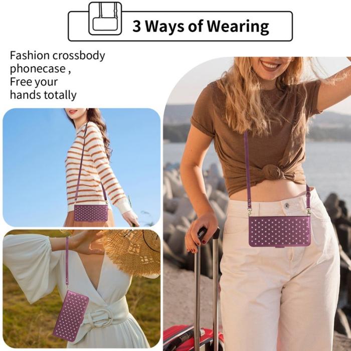 OEM - Plånboksfodral för Samsung Galaxy S26 Ultra Äkta läder - Lila