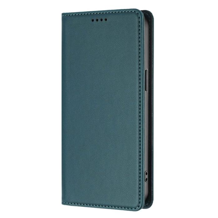 OEM - Plånboksfodral för Samsung Galaxy S26 Ultra Äkta läder RFID - Mörkgrön