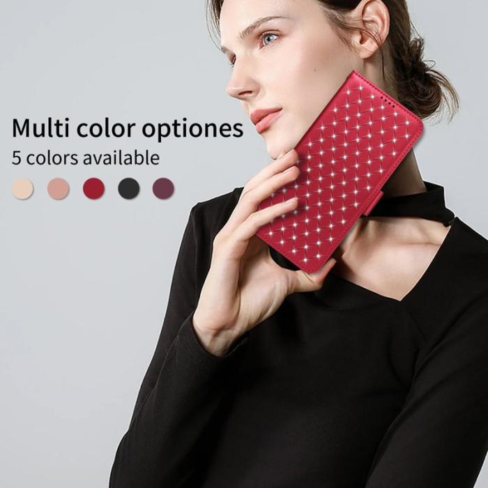 OEM - Plånboksfodral för Samsung Galaxy S26 Ultra Äkta läder - Röd