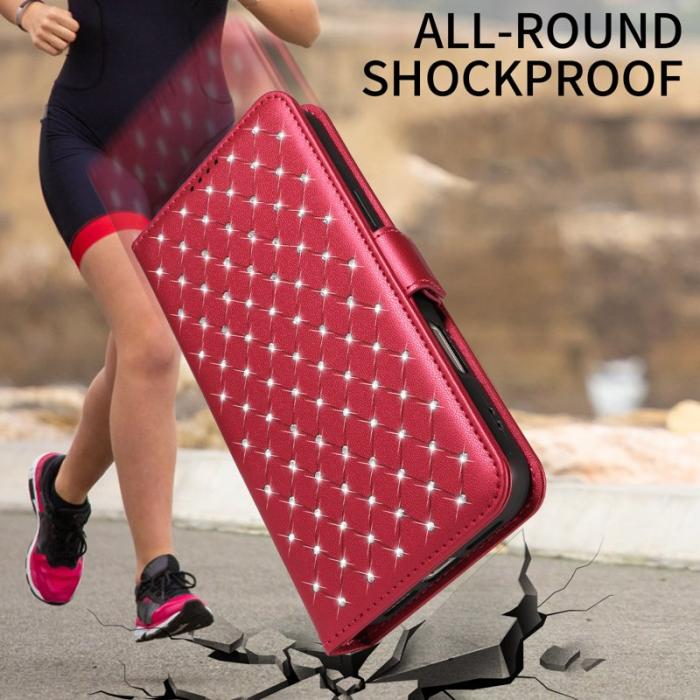 OEM - Plånboksfodral för Samsung Galaxy S26 Ultra Äkta läder - Röd