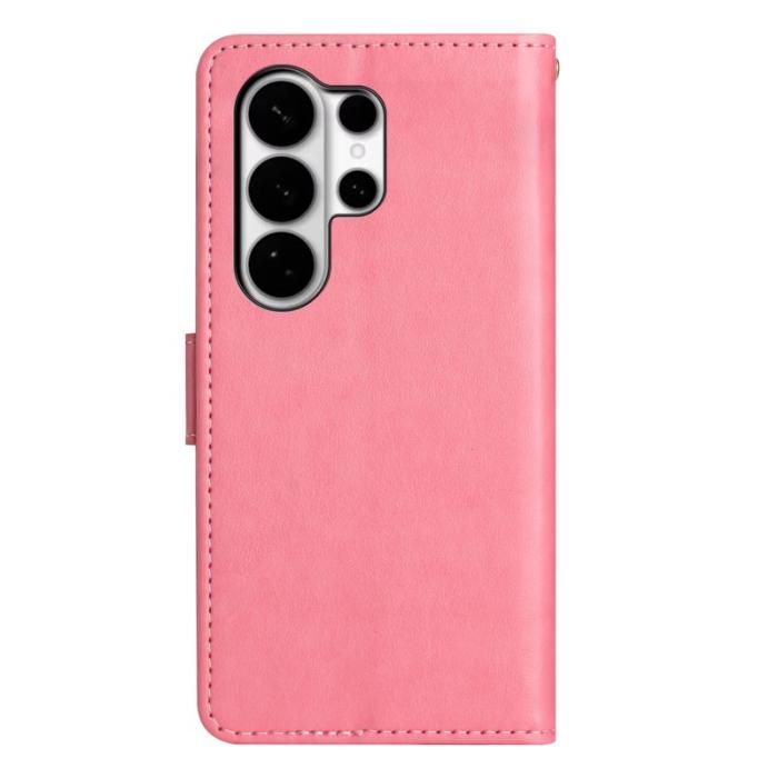 OEM - Plånboksfodral för Samsung Galaxy S26 Ultra Konstläder - Rosa