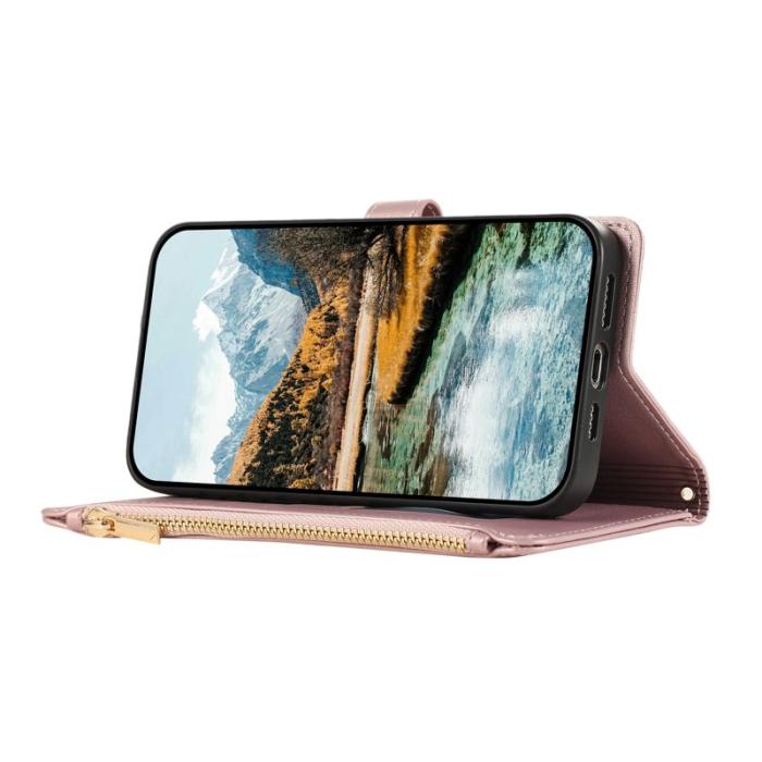 OEM - Mobilfodral för Samsung Galaxy S26 Ultra Konstläder - Roséguld