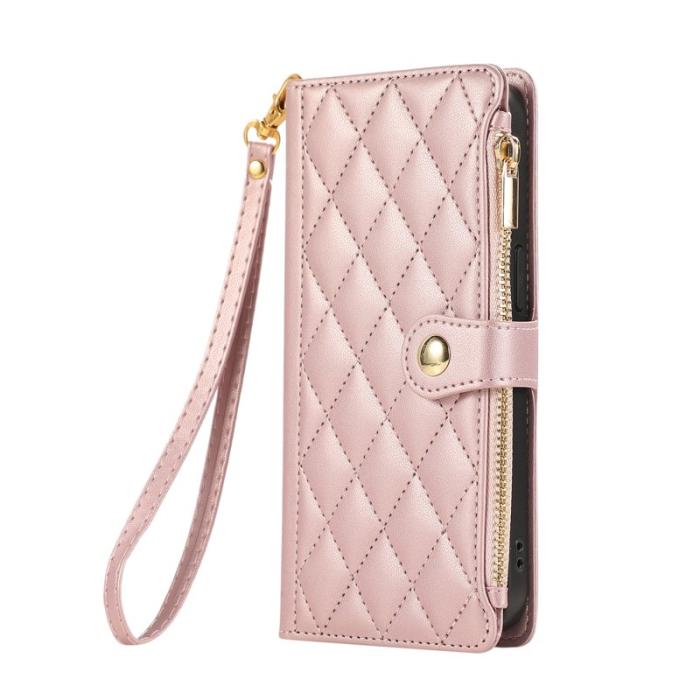 OEM - Mobilfodral för Samsung Galaxy S26 Ultra Konstläder - Roséguld