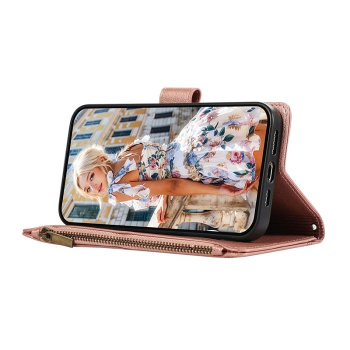 OEM - Mobilfodral för Samsung Galaxy S26 Ultra Konstläder - Roséguld