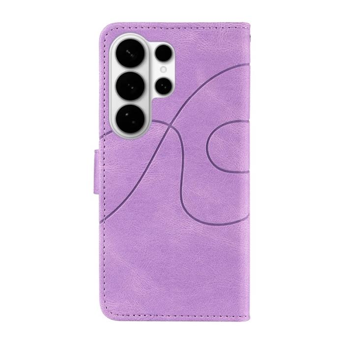 OEM - Plånboksfodral för Samsung Galaxy S26 Ultra Äkta läder Ställ - Ljuslila