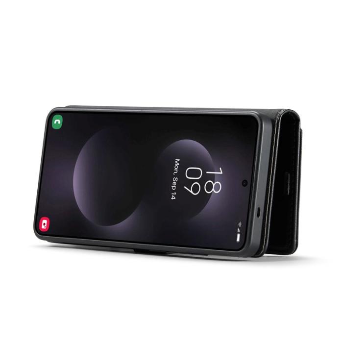 DG.MING - DG.Ming Plånboksfodral för Samsung Galaxy S26 Ultra Äkta läder Ställ - Röd