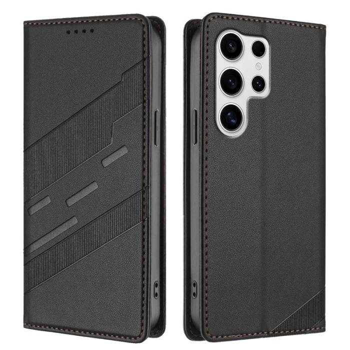 OEM - Plånboksfodral för Samsung Galaxy S26 Ultra Konstläder Ställ - Svart