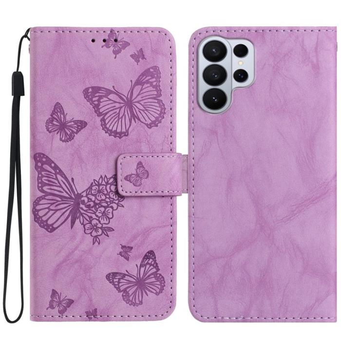 OEM - Plånboksfodral för Samsung Galaxy S26 Ultra Konstläder Stativ - Lila