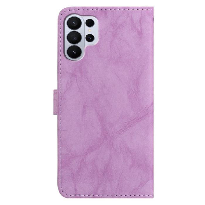 OEM - Plånboksfodral för Samsung Galaxy S26 Ultra Konstläder Stativ - Lila