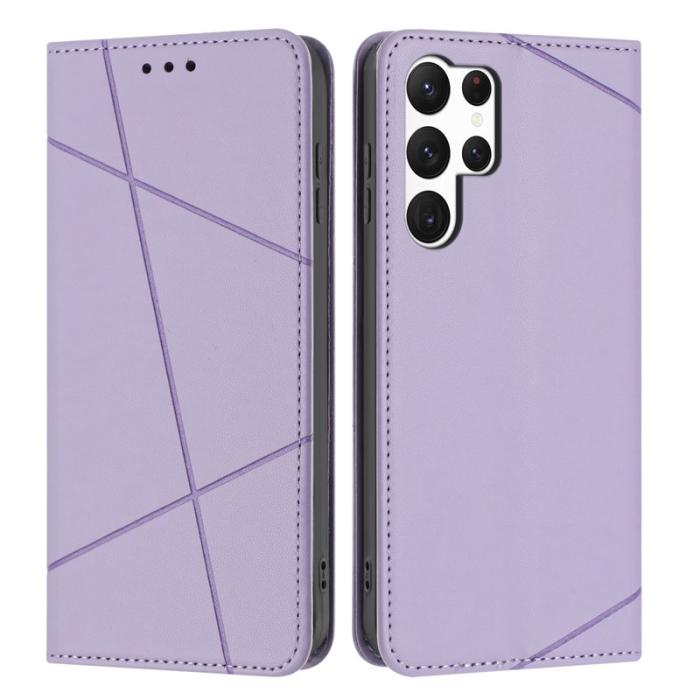 OEM - Plånboksfodral för Samsung Galaxy S26 Ultra Konstläder Stativ - Lila