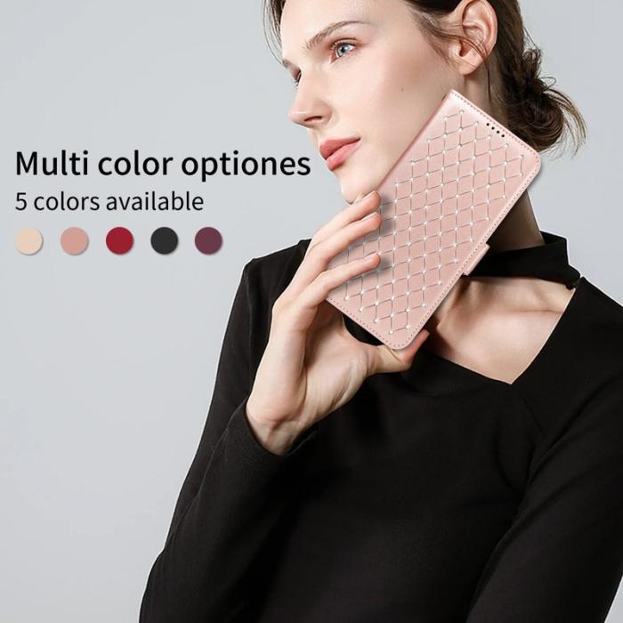 OEM - Plånboksfodral för Samsung Galaxy S26 Ultra Konstläder Stativ - Roséguld