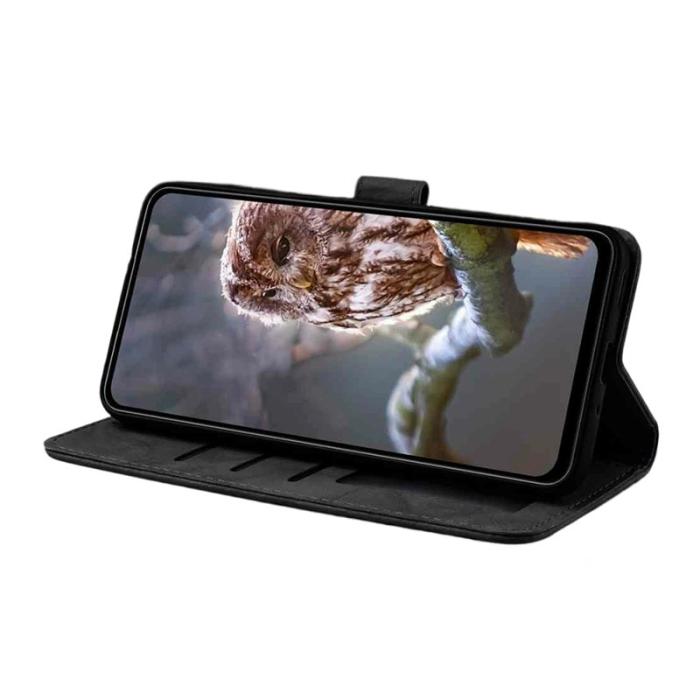 OEM - Plånboksfodral för Samsung Galaxy S26 Ultra Konstläder Stativ - Svart