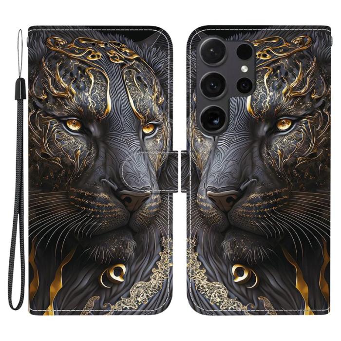 OEM - Plånboksfodral för Samsung Galaxy S26 Ultra Konstläder Stativ - Svart