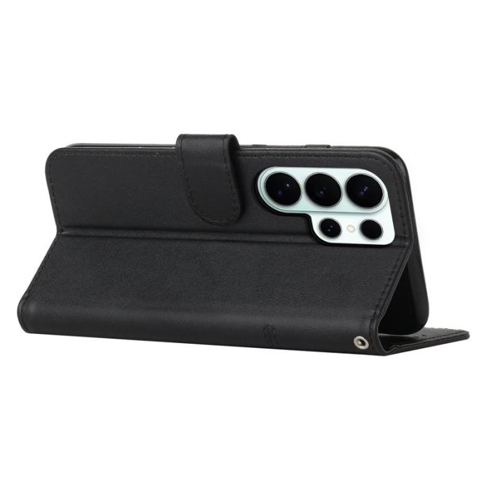 OEM - Plånboksfodral för Samsung Galaxy S26 Ultra Konstläder - Svart