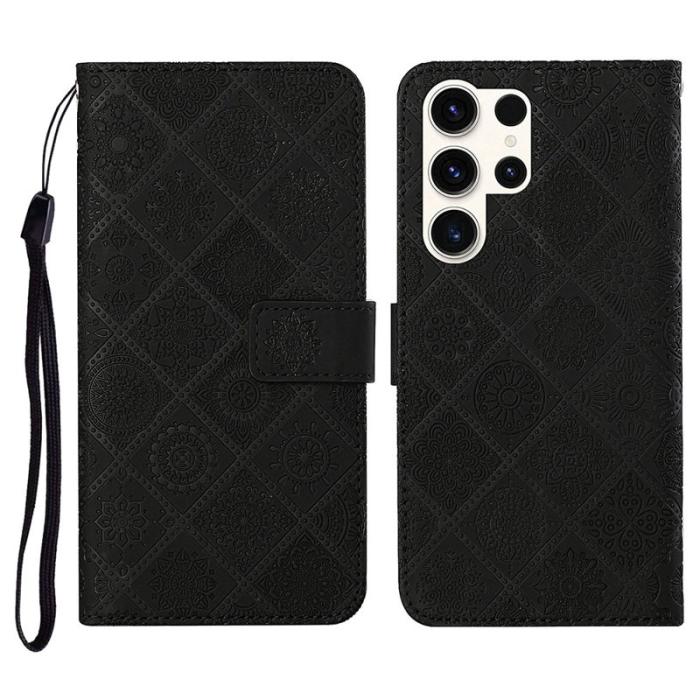 OEM - Plånboksfodral för Samsung Galaxy S26 Ultra Konstläder - Svart