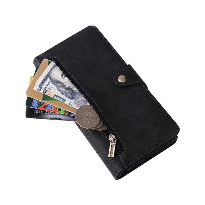 OEM - Plånboksfodral för Samsung Galaxy S26 Ultra Konstläder - Svart