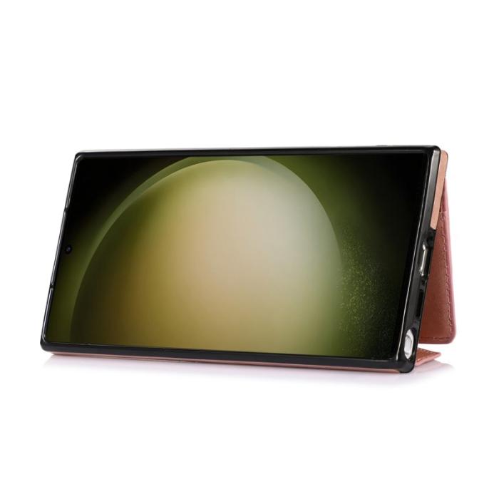 OEM - Mobilfodral för Samsung Galaxy S26 Ultra Konstläder + TPU - Roséguld