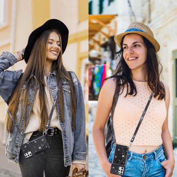 OEM - Mobilfodral för Samsung Galaxy S26 Ultra Kickstand Kortfack - Svart