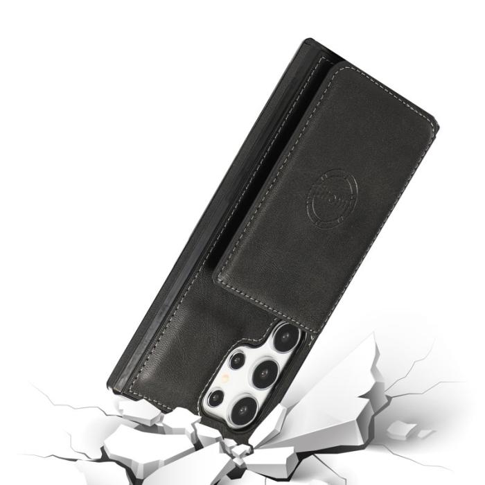 OEM - Mobilfodral för Samsung Galaxy S26 Ultra Kickstand Kortfack - Svart