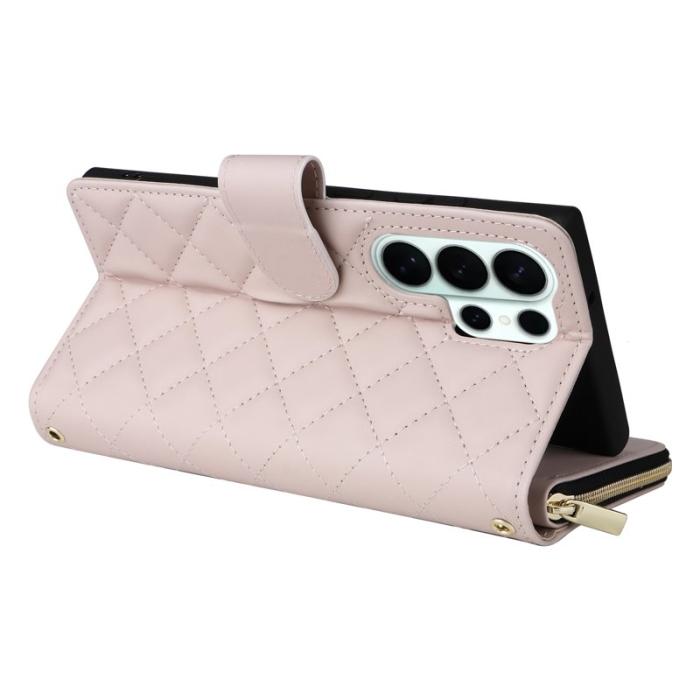 OEM - Plånboksfodral för Samsung Galaxy S26 Ultra Konstläder - Beige