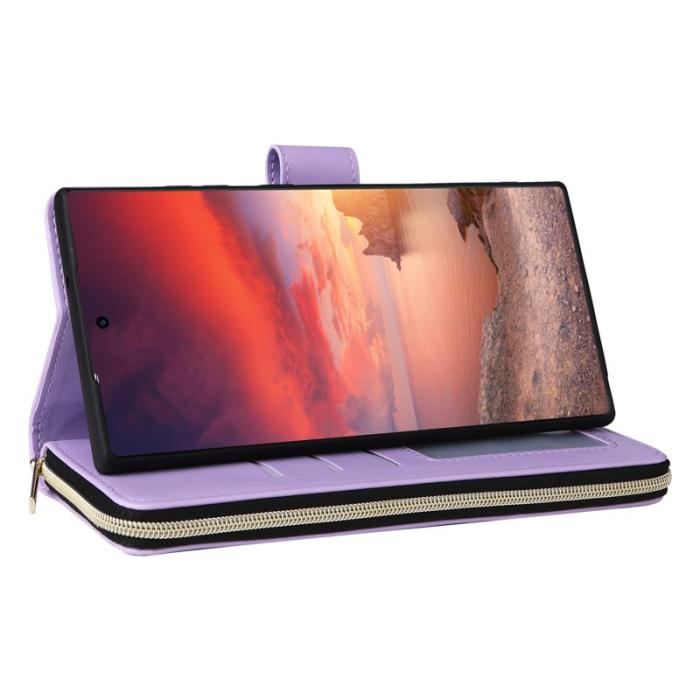 OEM - Plånboksfodral för Samsung Galaxy S26 Ultra Konstläder - Lila