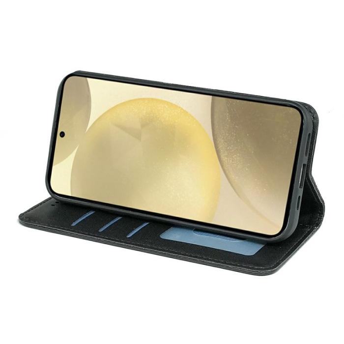 OEM - Plånboksfodral för Samsung Galaxy S26 Ultra Konstläder - Svart