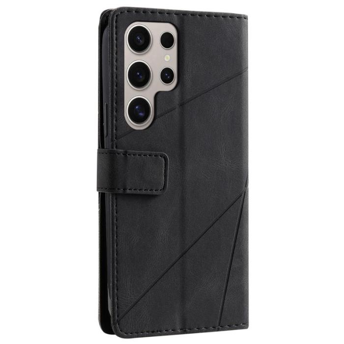 OEM - Plånboksfodral för Samsung Galaxy S26 Ultra Konstläder - Svart