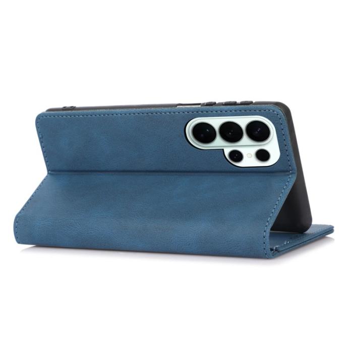 OEM - Plånboksfodral för Samsung Galaxy S26 Ultra Magnetiskt Konstläder - Blå