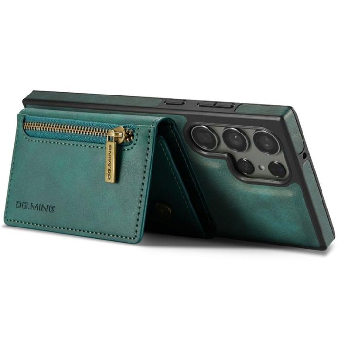 DG.MING - DG.Ming Mobilfodral för Samsung Galaxy S26 Ultra Magnetiskt Konstläder - Grön