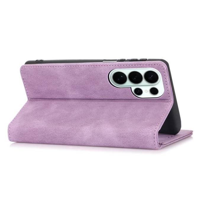 OEM - Plånboksfodral för Samsung Galaxy S26 Ultra Magnetiskt Konstläder - Lila