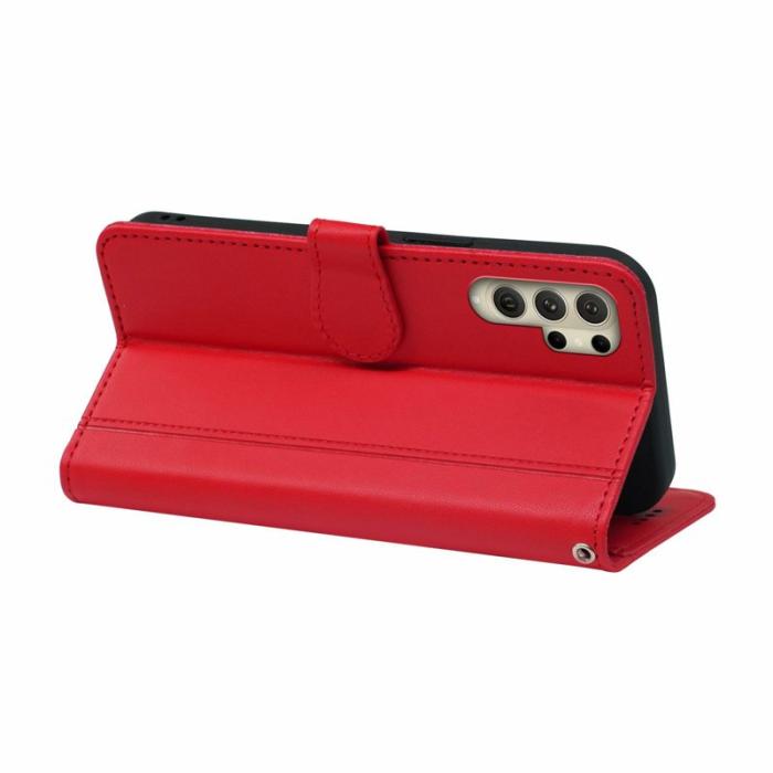 OEM - Plånboksfodral för Samsung Galaxy S26 Ultra Magnetiskt Konstläder - Röd