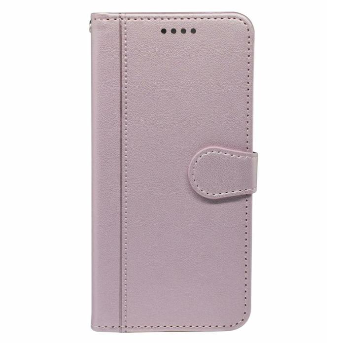 OEM - Plånboksfodral för Samsung Galaxy S26 Ultra Magnetiskt Konstläder - Roséguld