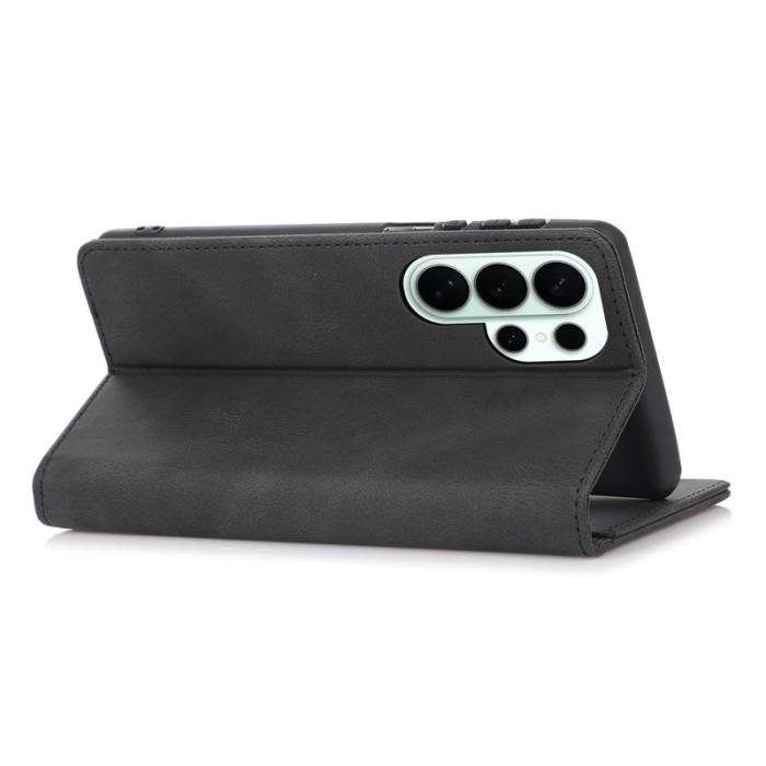 OEM - Plånboksfodral för Samsung Galaxy S26 Ultra Magnetiskt Konstläder - Svart