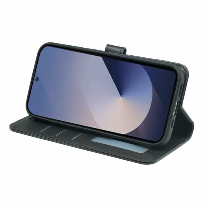 OEM - Plånboksfodral för Samsung Galaxy S26 Ultra Magnetiskt Konstläder - Svart