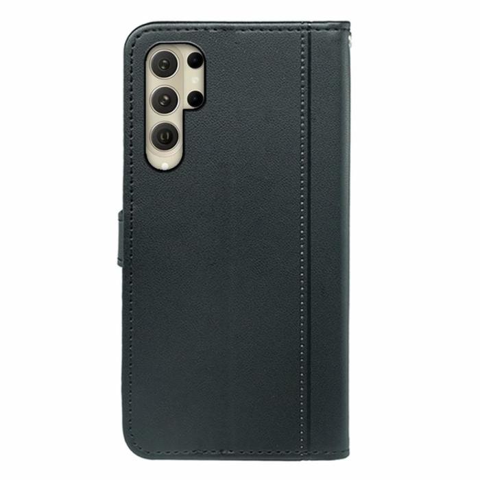 OEM - Plånboksfodral för Samsung Galaxy S26 Ultra Magnetiskt Konstläder - Svart